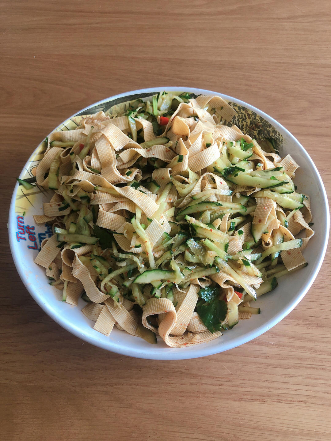 超级爽口开胃的凉拌豆皮