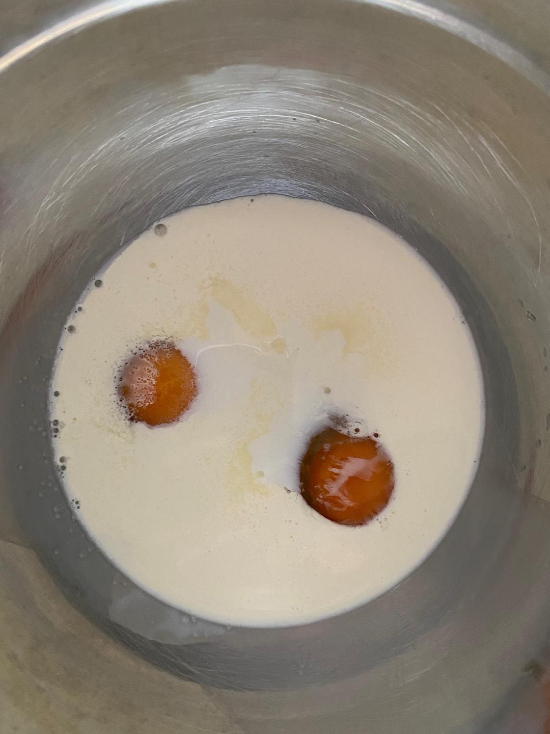 纯奶手撕吐司的做法 步骤1