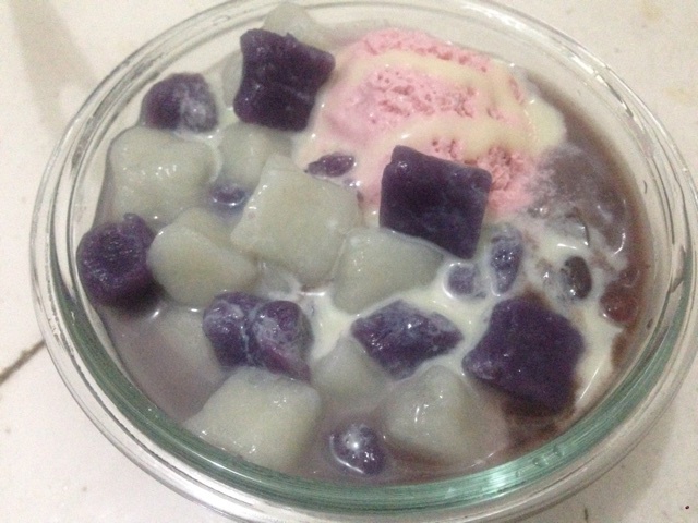芋圆&薯圆红豆糖水