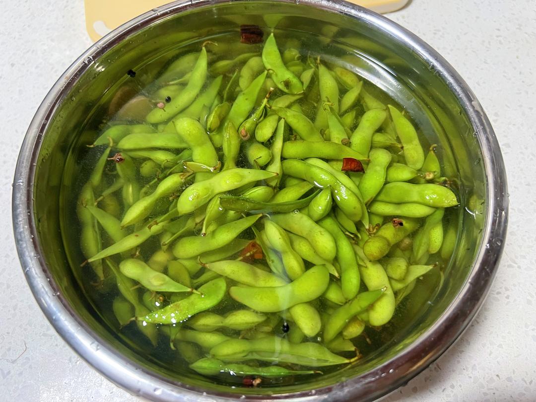 超简单水煮毛豆