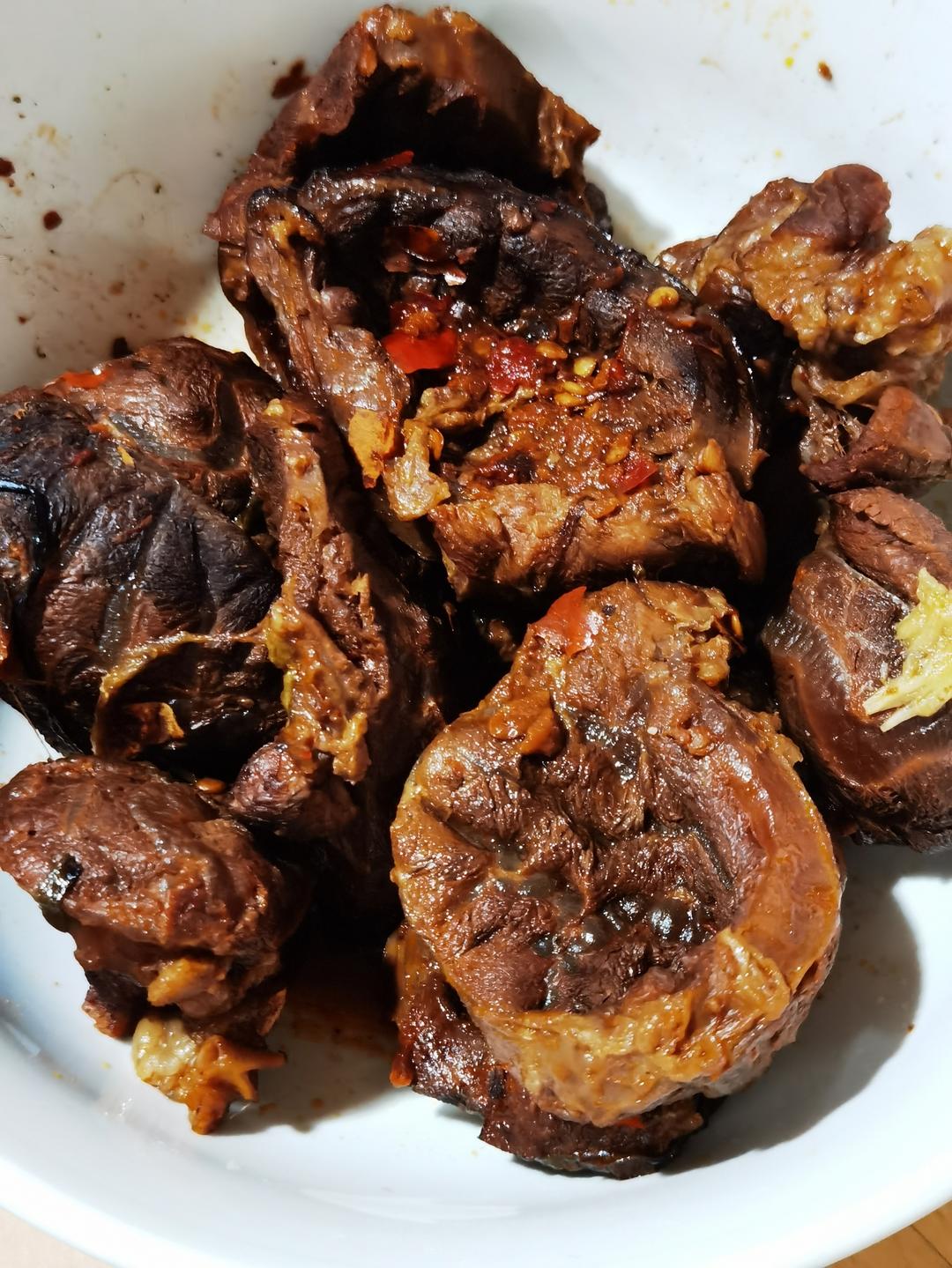 家常红烧牛肉面