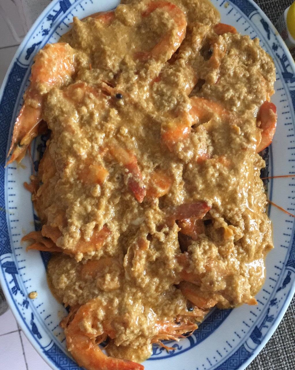 泰式咖喱虾