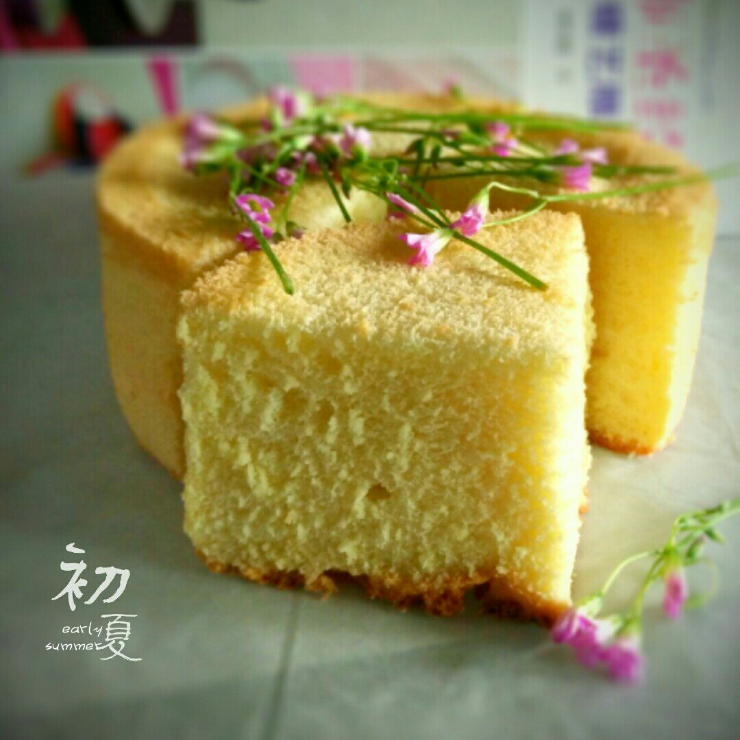 《Tinrry+》戚风蛋糕（6寸配方）（基础、超详细教程）