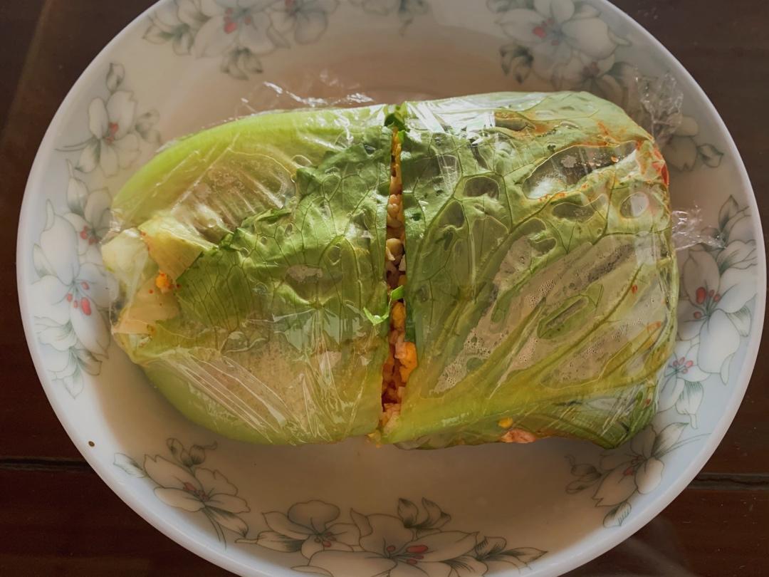 关晓彤同款生菜三明治