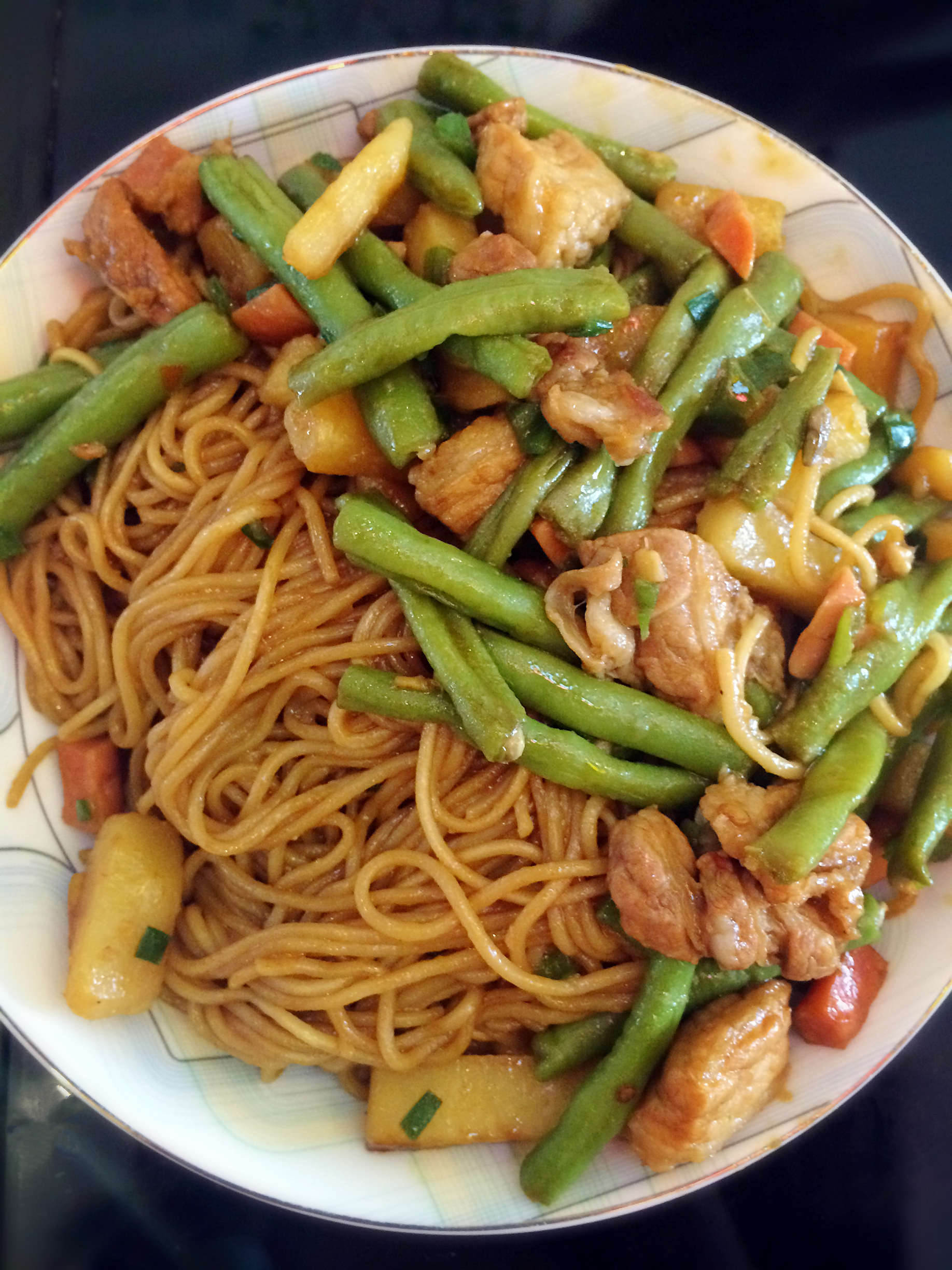 果绿色的悠伤做的豆角焖面豆角焖面面条首页登录注册作品动态菜单查看