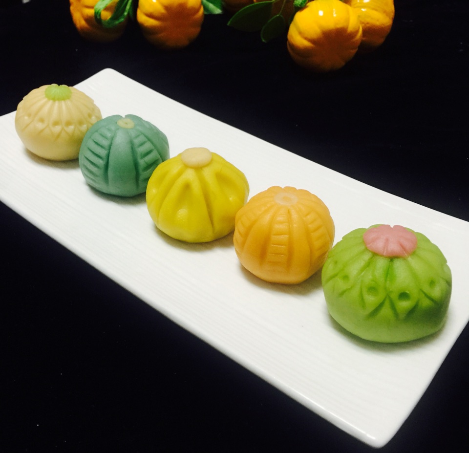 详细步骤手工桃山皮月饼