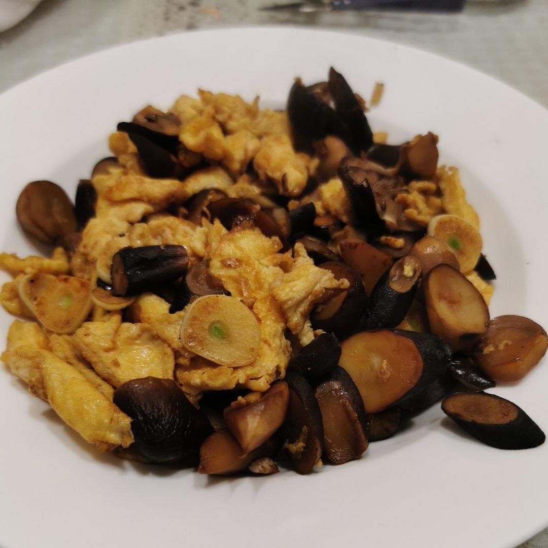 鸡纵菌炒鸡蛋·食鲜