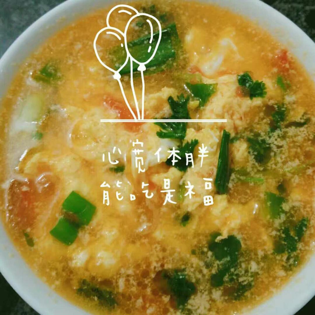 好喝到爆的西红柿鸡蛋汤