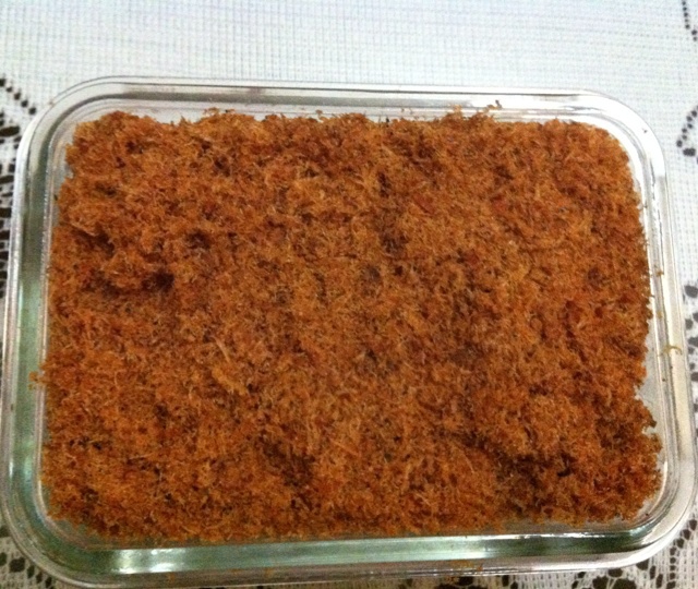 辅食：三文鱼肉松