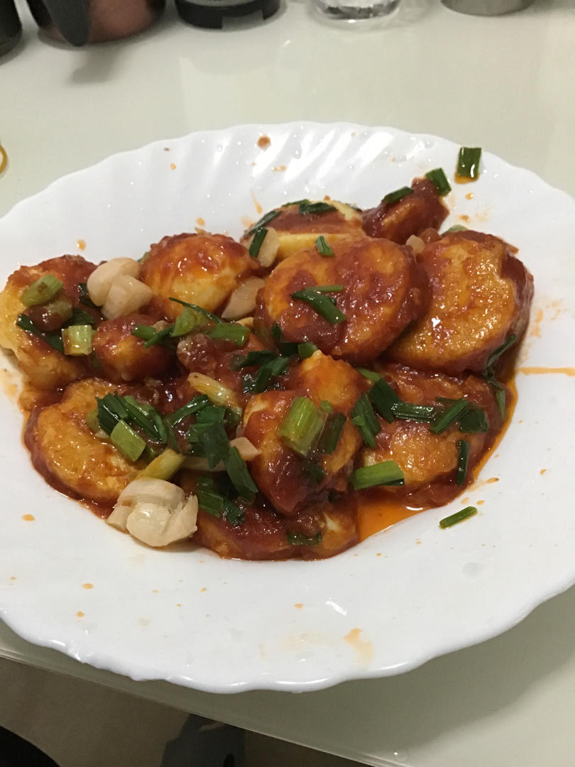 超嫩巨下饭的茄汁日本豆腐，好吃到舔盘