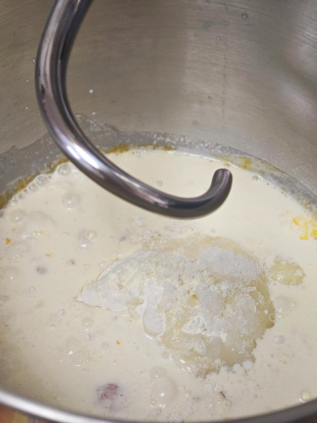 纯奶手撕吐司的做法 步骤1