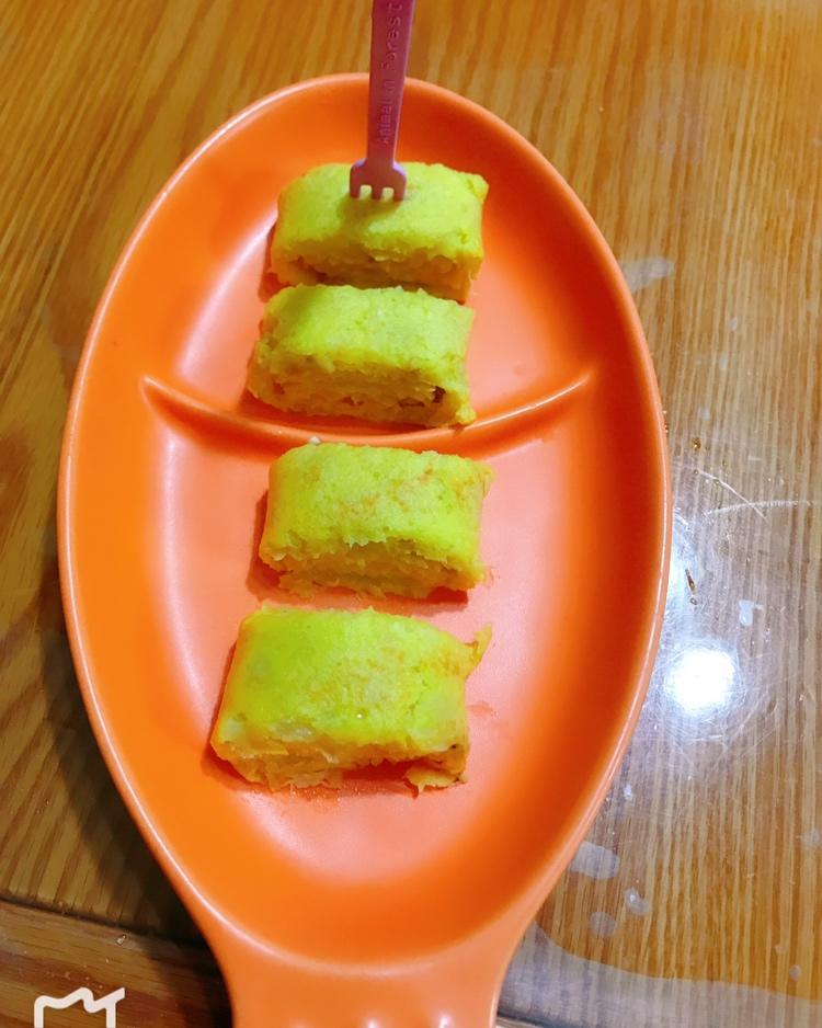 莹莹伊笑╰做的香蕉蛋奶饼