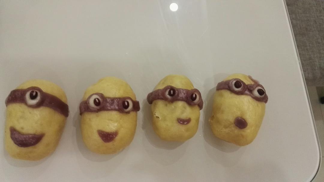 小黄人豆沙包(萌萌包系列)