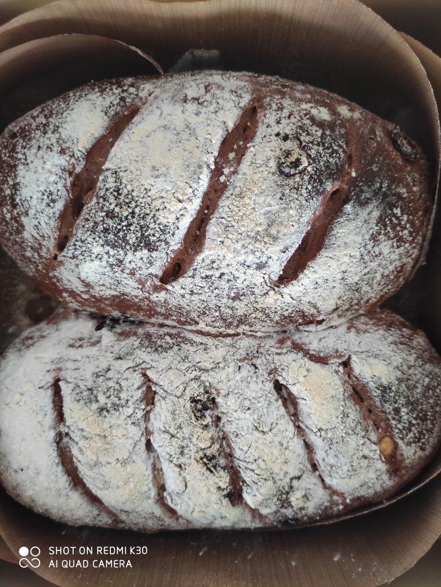 全麦核桃包～软欧包