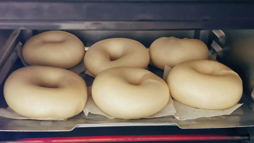 减脂神器 无油无糖钻石纹原味贝果