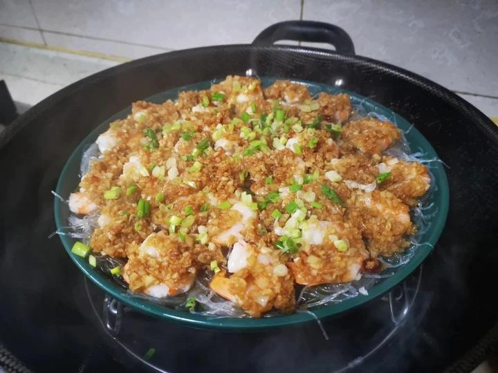 蒜蓉粉丝蒸虾
