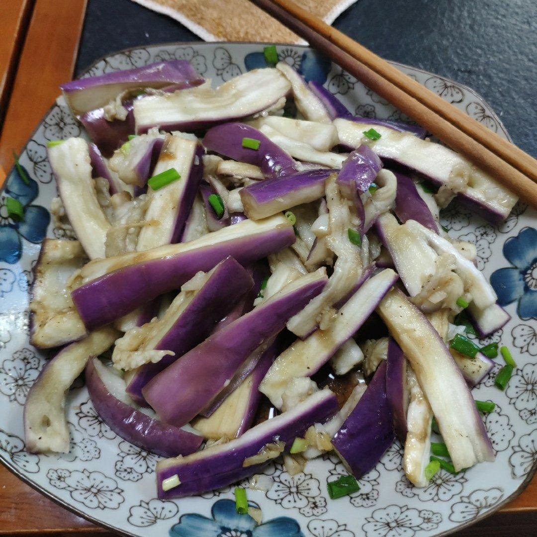 减脂好吃的蒸茄子
