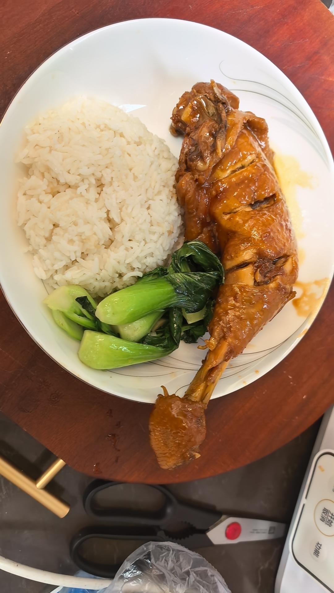 做法超级简单的玫瑰豉油鸡
