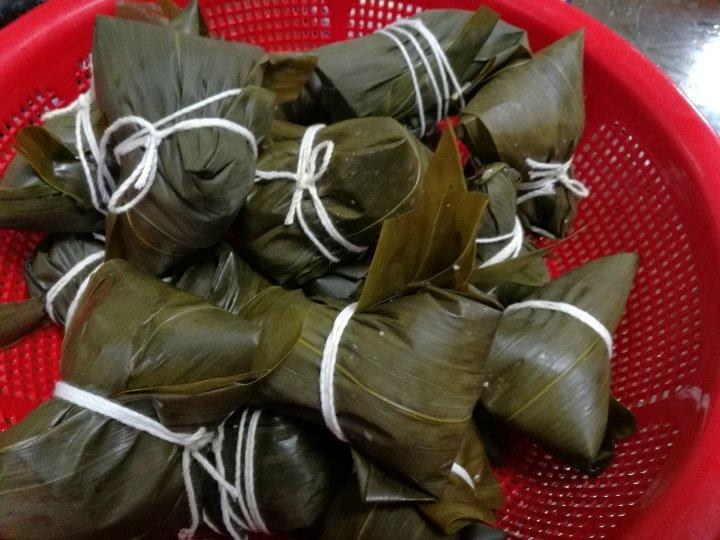 广式咸肉粽（附包粽视频）