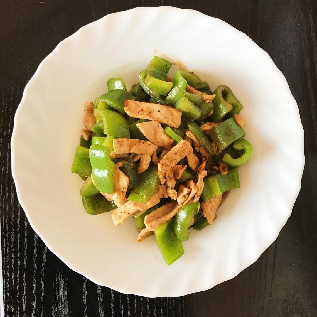 青椒炒鸡腿肉（大厨级别）
