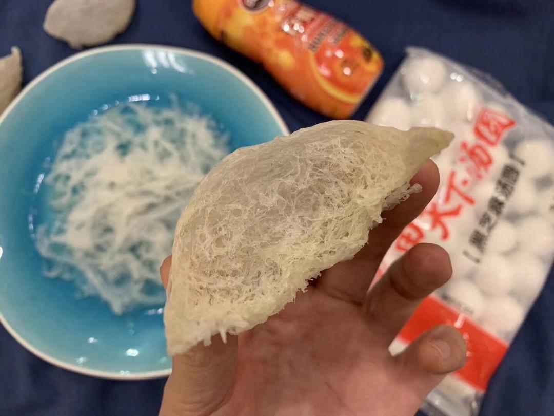 芒果燕窝汤圆的做法 步骤1