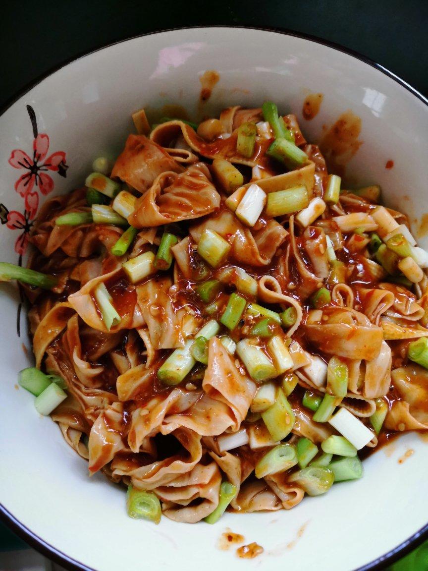 泡沫夏之夜做的老式拌豆皮小时候的味道