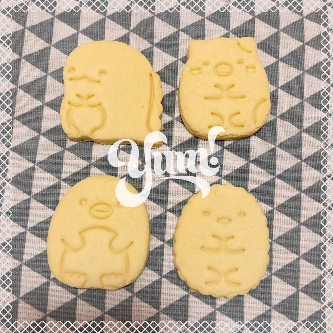 奶香造型曲奇【附曲奇平整、花纹明显小诀窍、可做糖霜饼干底】