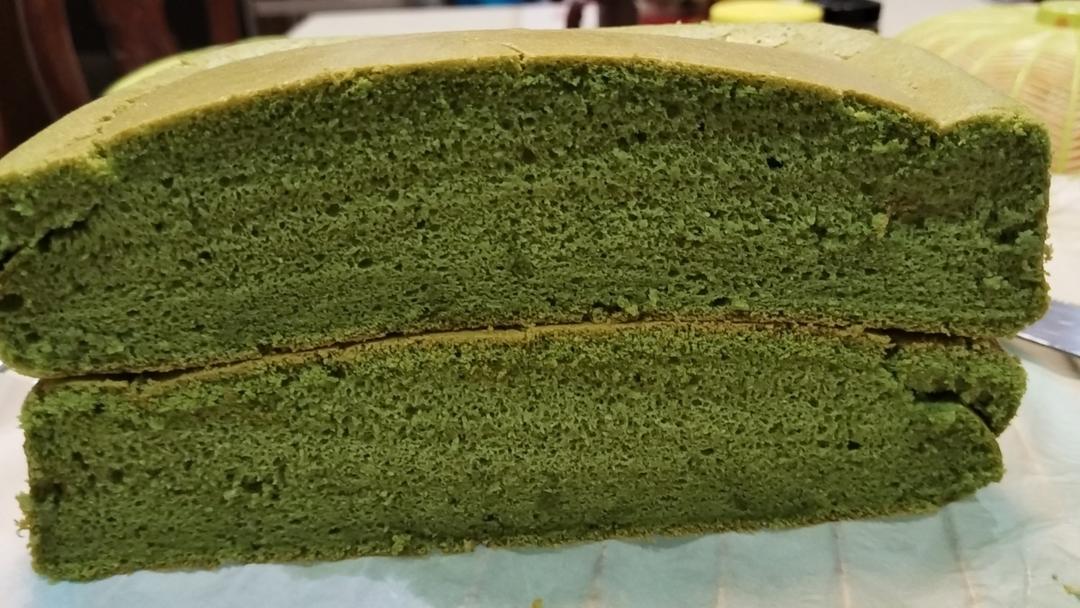 椰香斑斓古早蛋糕