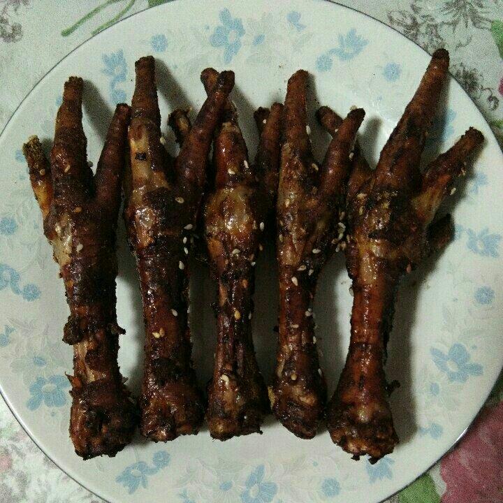 香烤鸡爪