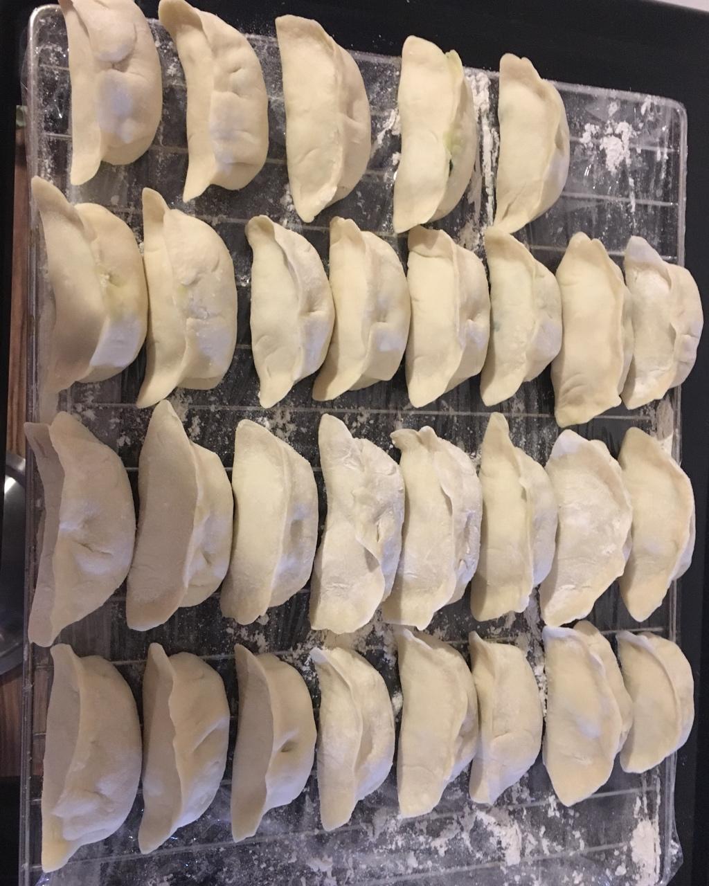 韭菜鸡蛋虾仁三鲜饺子