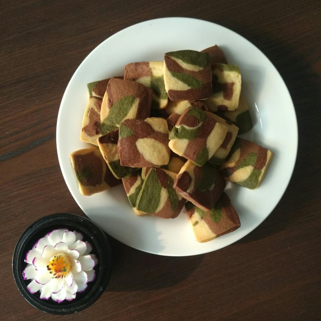 迷彩曲奇（老公饼干）