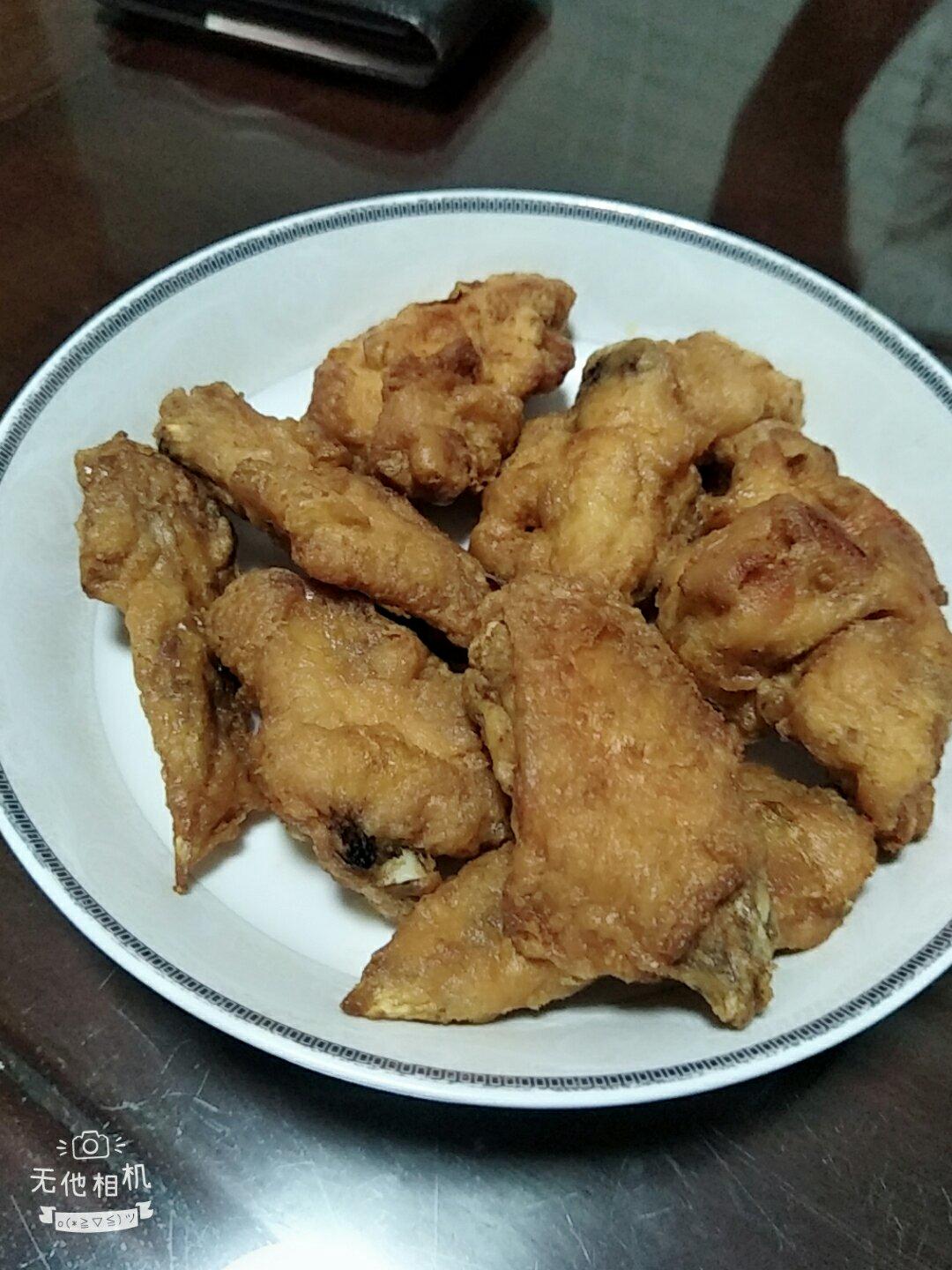 脆皮炸鸡翅