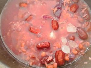红豆薏米红枣（紫薯）粥的做法 步骤5