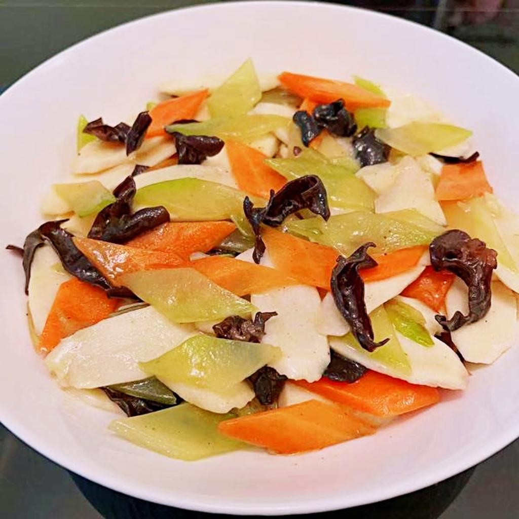 时蔬炒铁棍山药