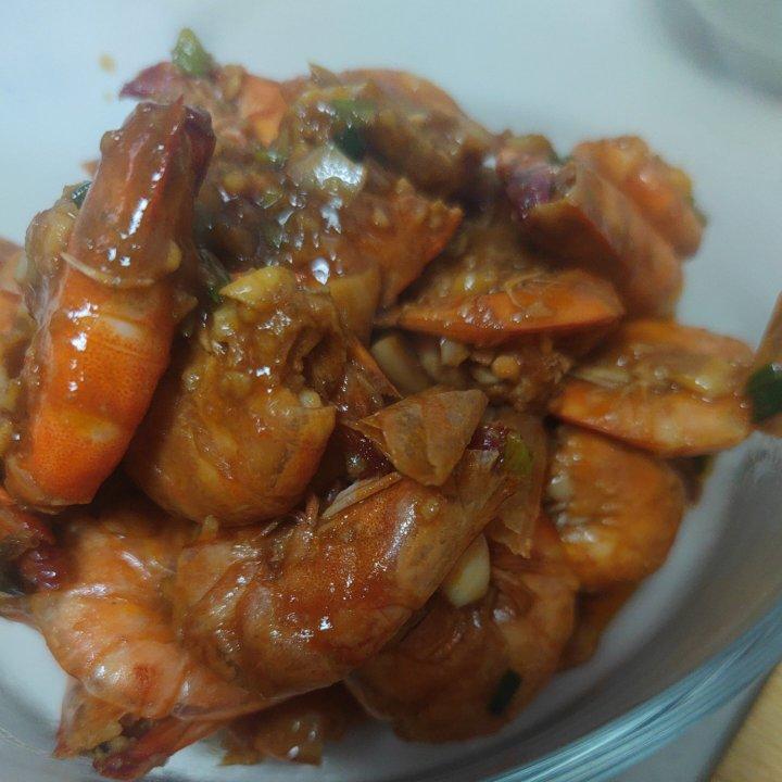 家庭版油焖大虾