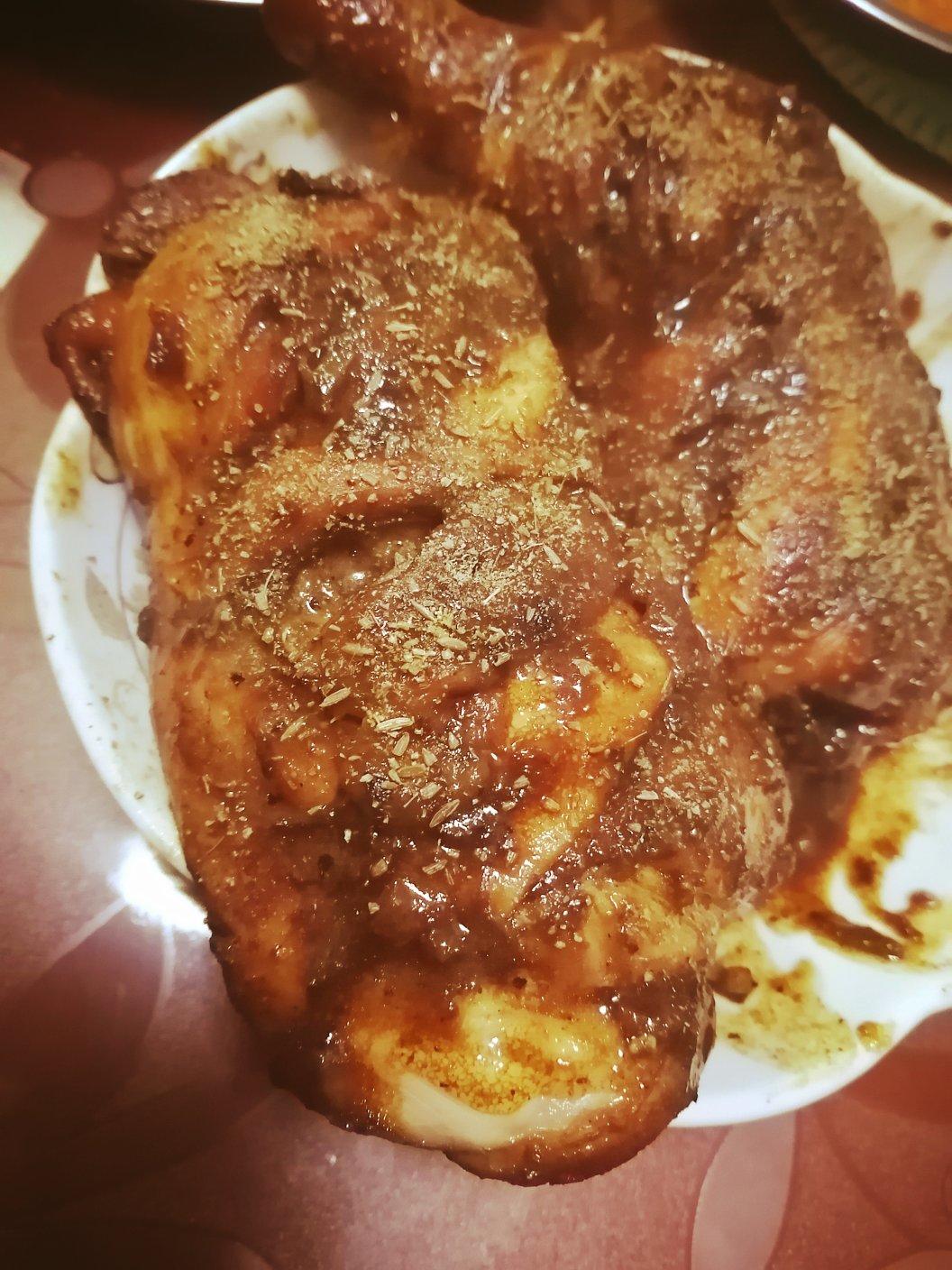 🔥好吃到飙泪的秘汁多汁蒜香鸡腿，鲜嫩到流口水。