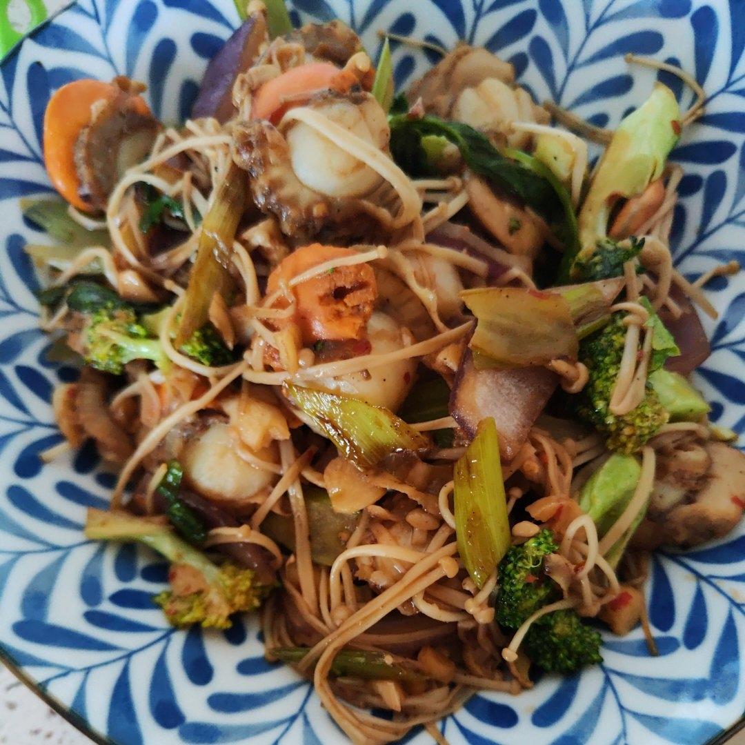 家常小炒扇贝肉