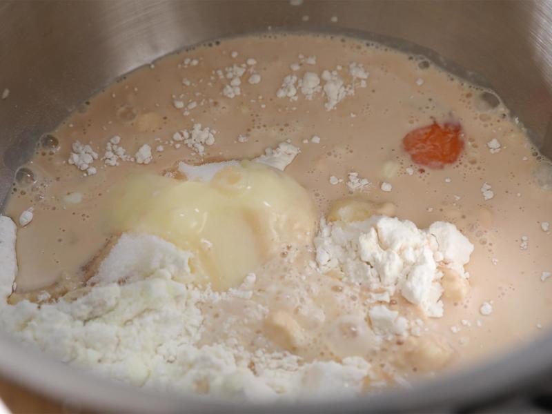 纯奶手撕吐司的做法 步骤1