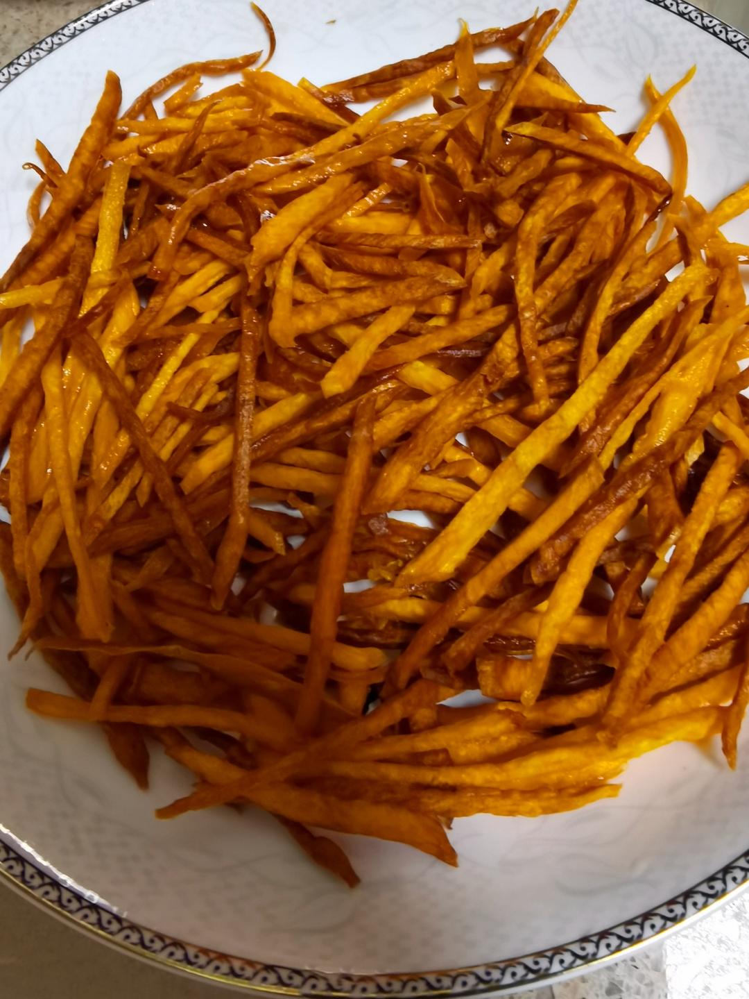 快手小零食地瓜丝