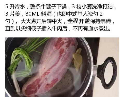 人见人爱猫见猫馋的卤牛肉（方子来自：艾格吃饱了）的做法 步骤1