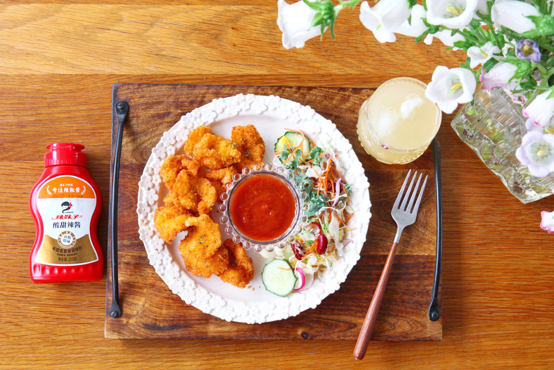 外酥里嫩的凤尾虾🦐新手零失败，轻松上手✨