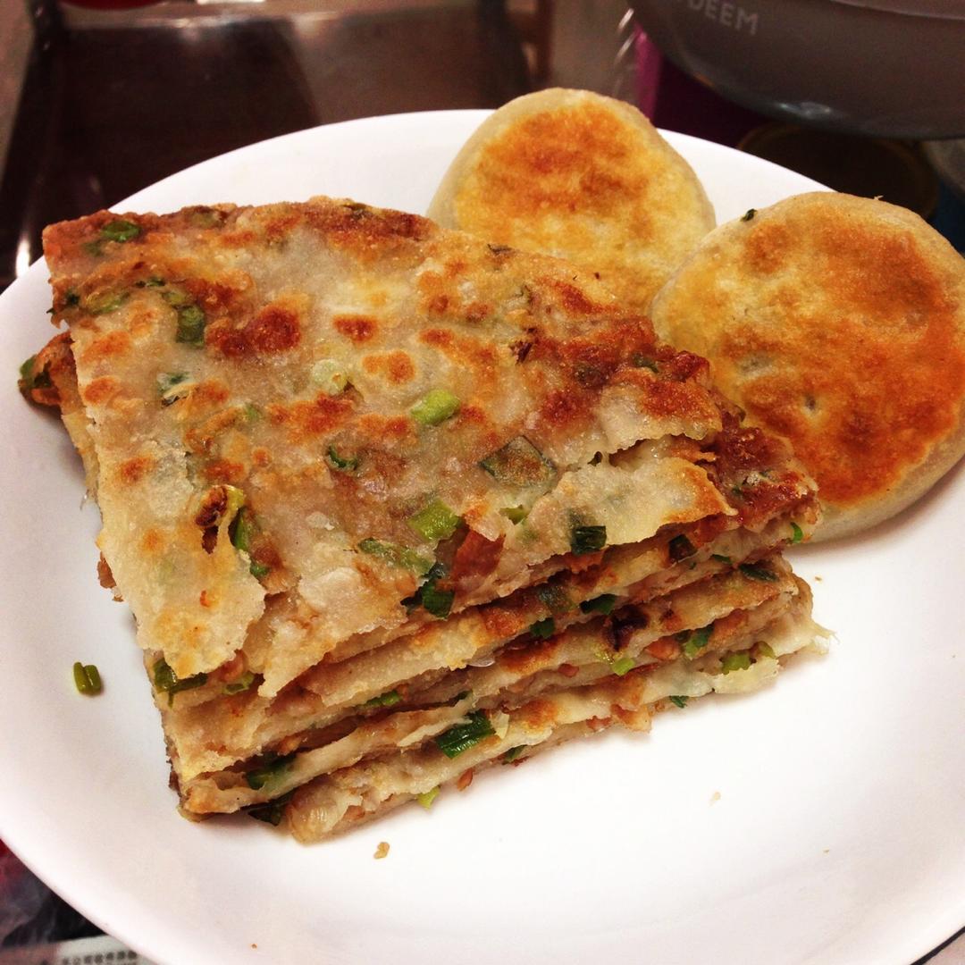 琦妈小厨做的家常肉饼
