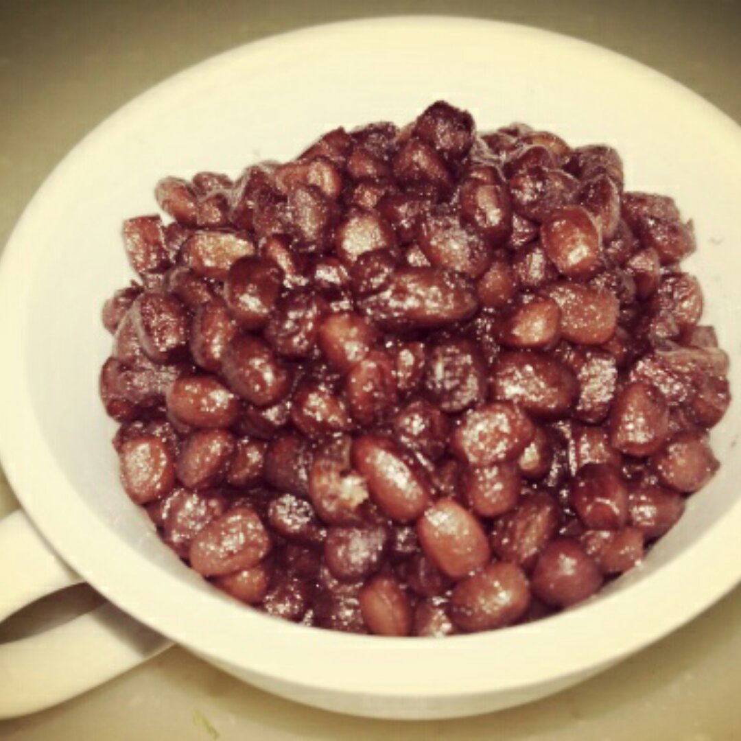 兰林美食做的蜜豆