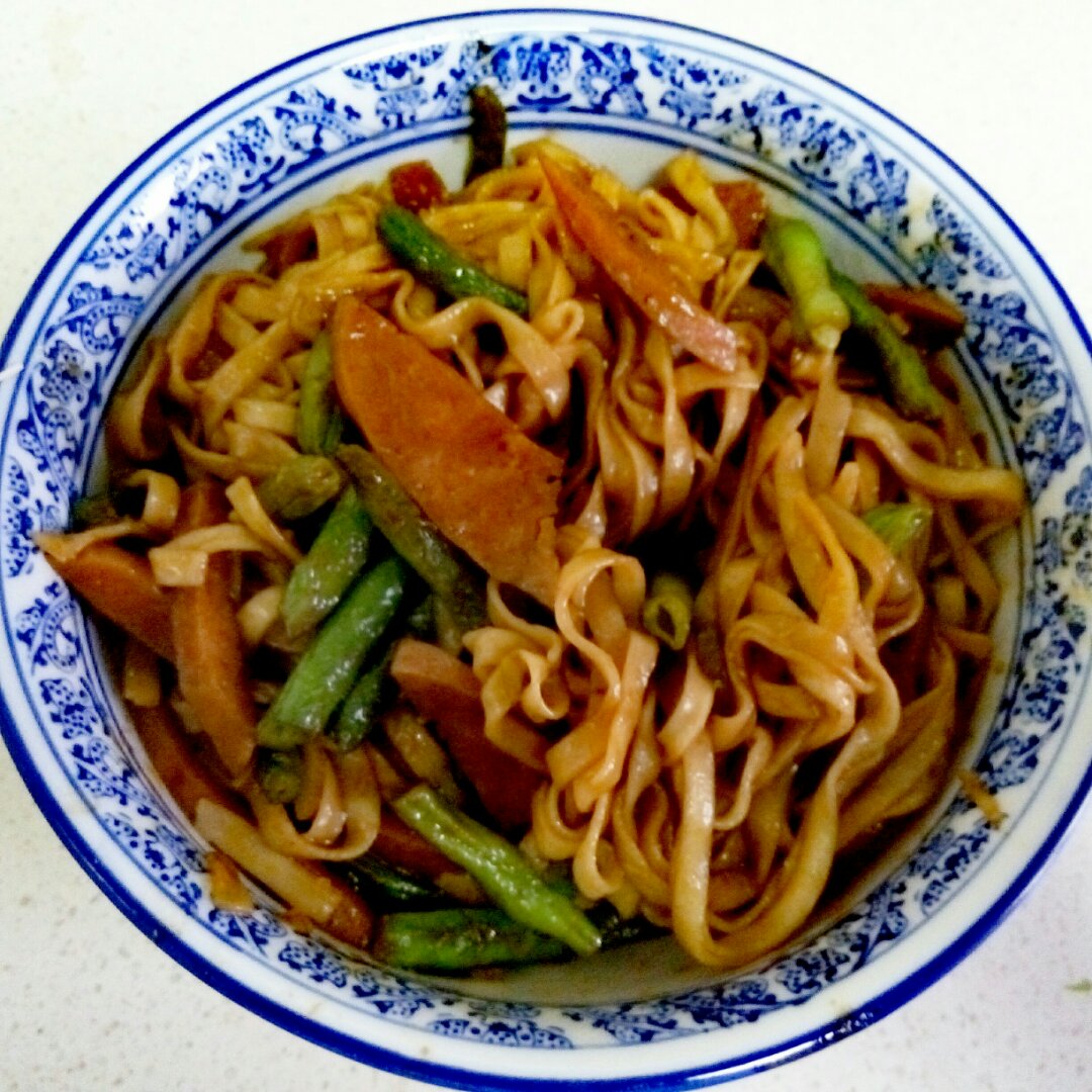 豆角焖面