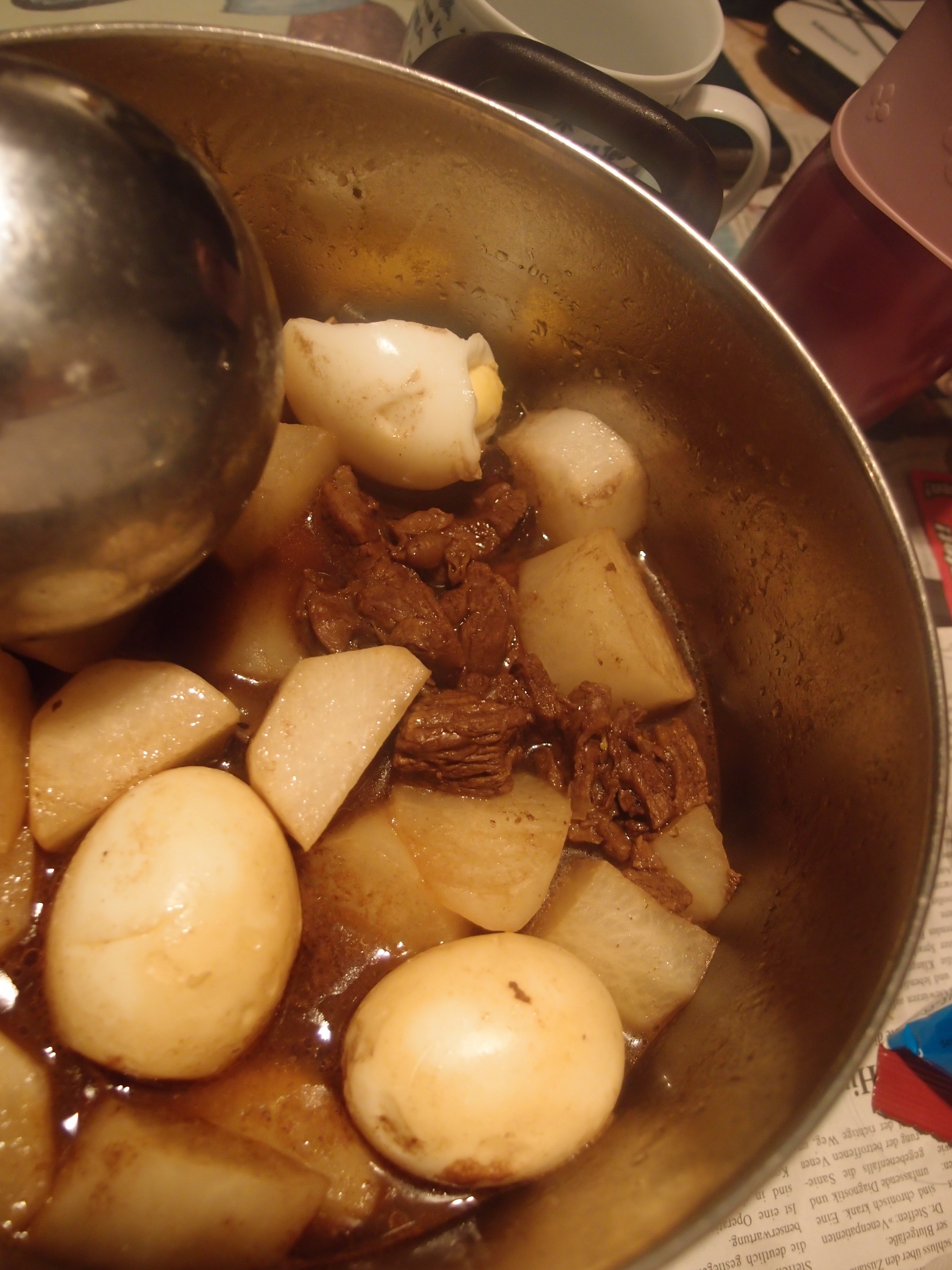 萝卜牛腩煲
