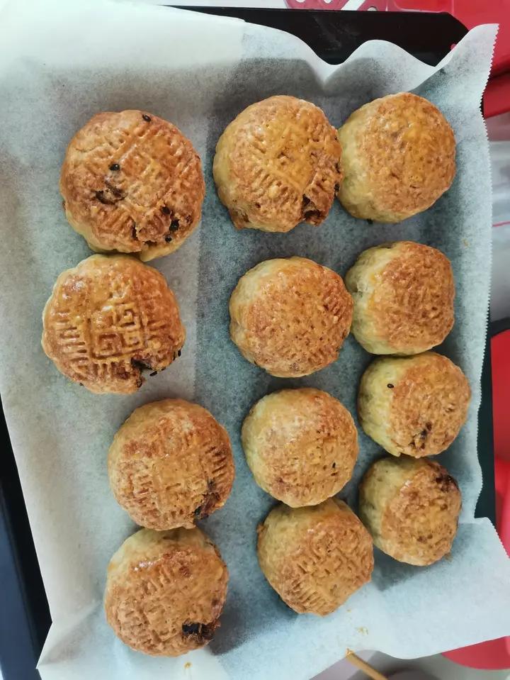 五仁月饼～不用转化糖浆的版本