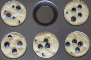 低GI蓝莓酸奶麦芬-控糖料理的做法 步骤5