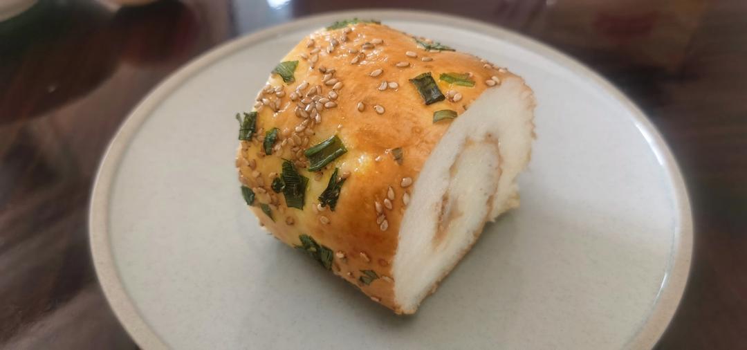 回忆的味道---肉松面包卷