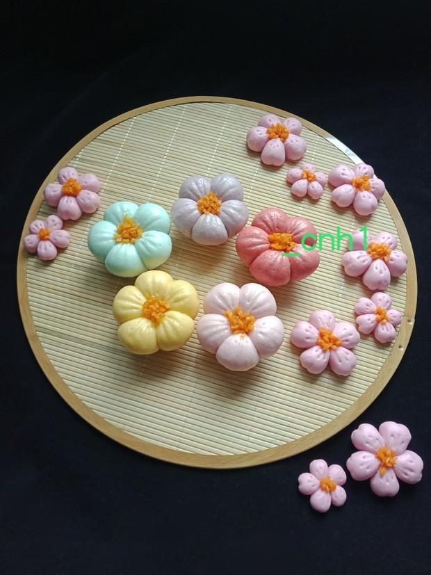 荷塘月色莲蓬馒头 *花儿馒头220的做法 步骤26