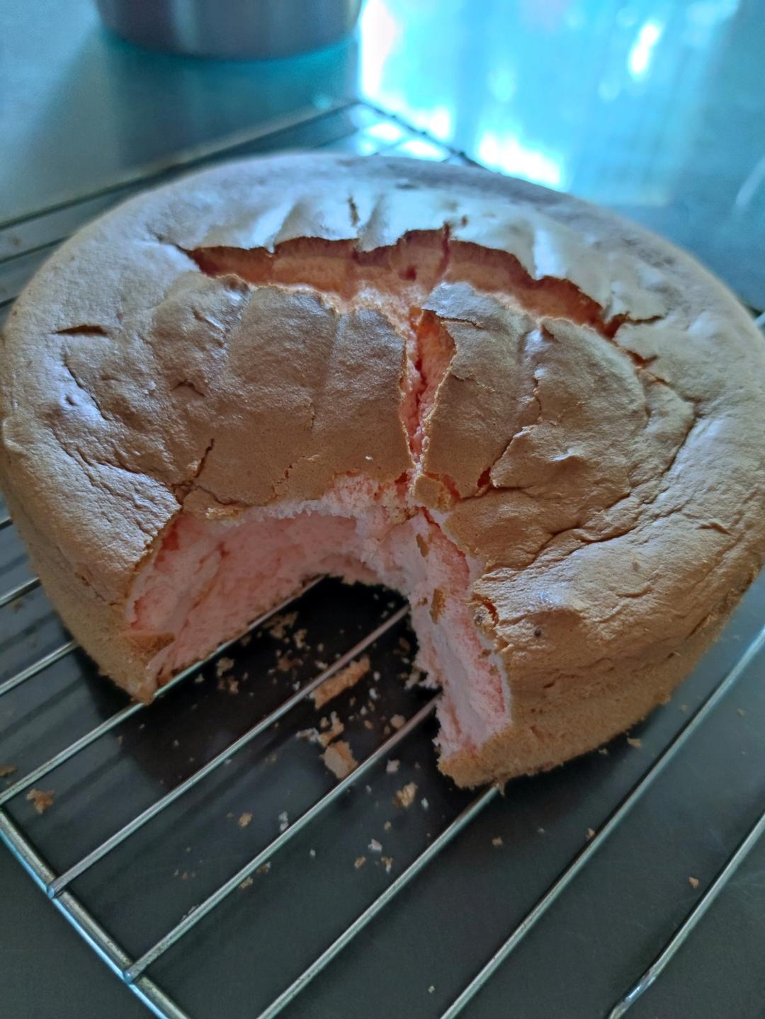 八寸可可粉巧克力戚风蛋糕